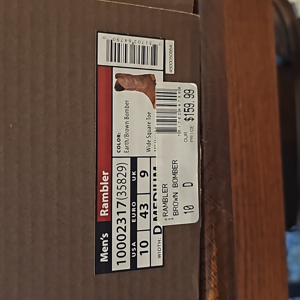 Ariat Men's Rambler Size 10 D